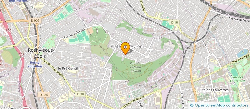 localisation de l'entreprise AC2C  NEUILLY-PLAISANCE