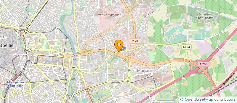 localisation de l'entreprise AC2D à MONTPELLIER