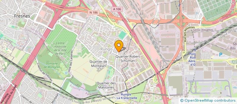 localisation de l'entreprise AC2E CONSULTING à RUNGIS