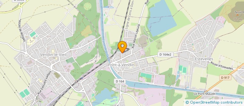 localisation de l'entreprise AC2F  PONT-A-VENDIN