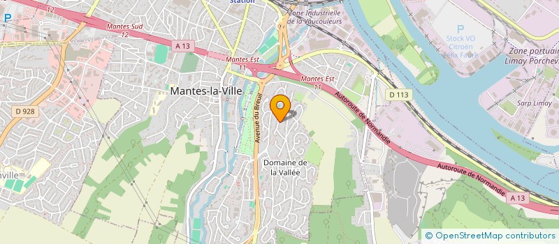 localisation de l'entreprise AC2FROID à MANTES-LA-VILLE