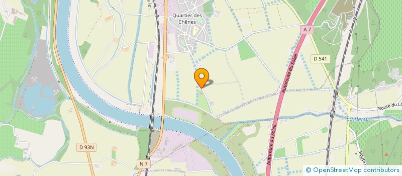 localisation de l'entreprise AC2I SUD  DONZERE