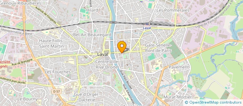 localisation de l'entreprise AC2K à LAVAL