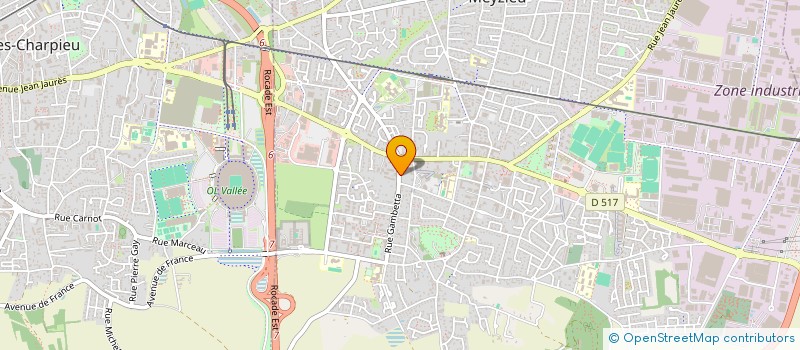 localisation de l'entreprise AC2K HOLDING à MEYZIEU