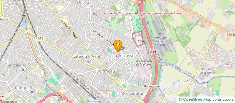localisation de l'entreprise AC2L à TOULOUSE