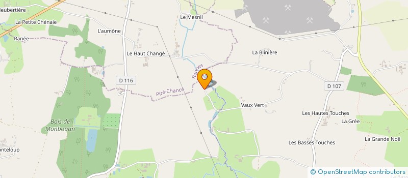 localisation de l'entreprise AC2L  DOMALAIN