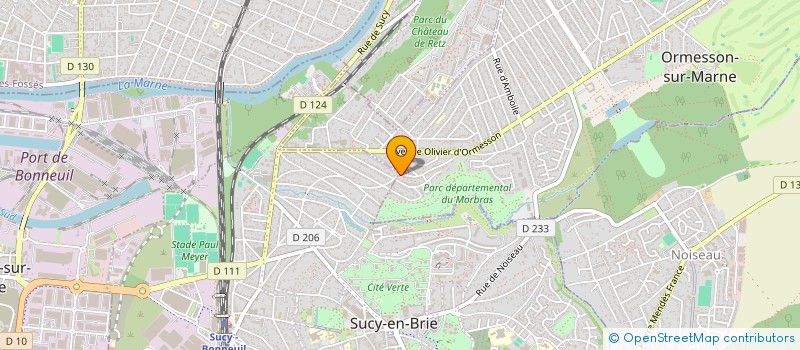 localisation de l'entreprise AC2L  ORMESSON-SUR-MARNE