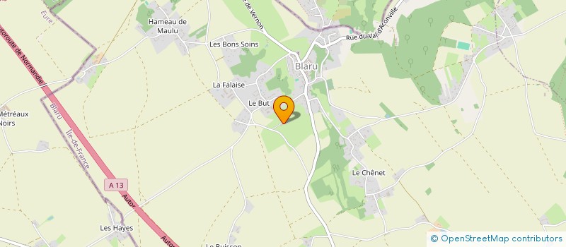 localisation de l'entreprise AC2L  BLARU