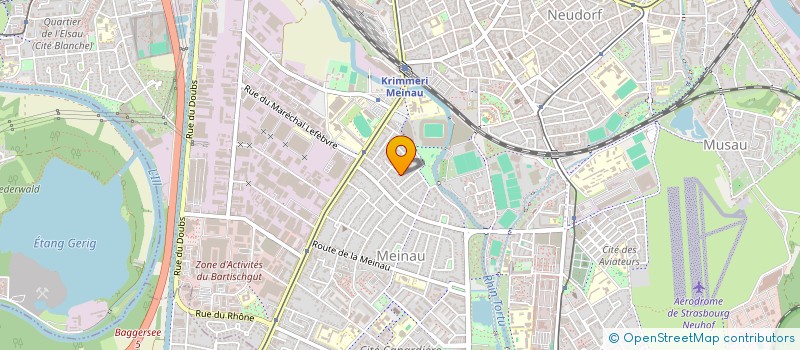 localisation de l'entreprise AC2L  STRASBOURG