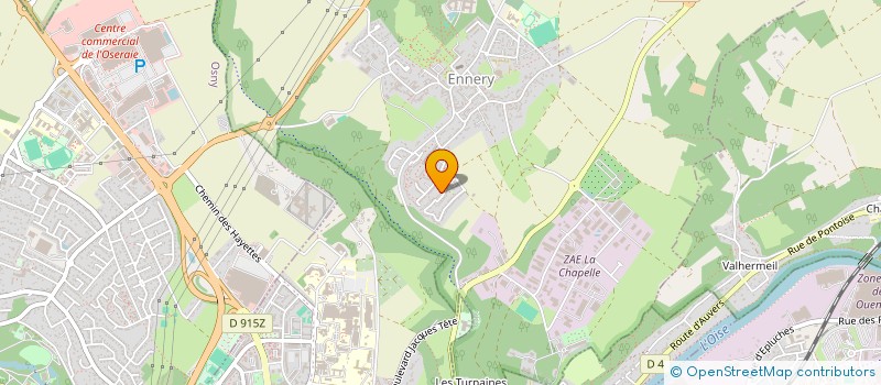 localisation de l'entreprise AC2LM CONSULTING  ENNERY