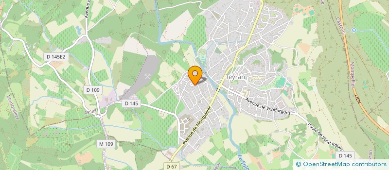 localisation de l'entreprise AC2M  TEYRAN