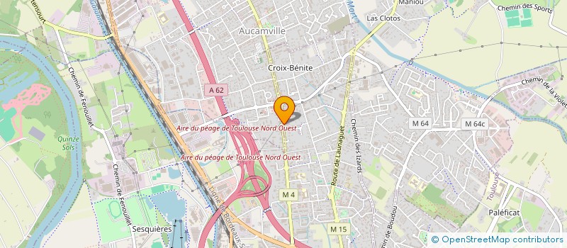 localisation de l'entreprise AC2M - ASSOCIATION CHADA MOSAIQUE MEDITERRANEE  TOULOUSE