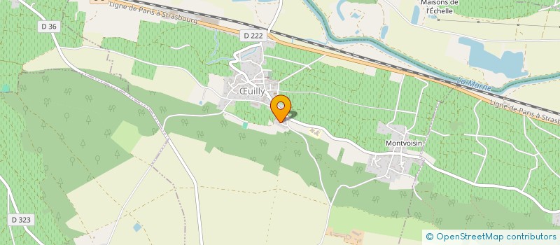 localisation de l'entreprise AC2M LOCATION  UILLY