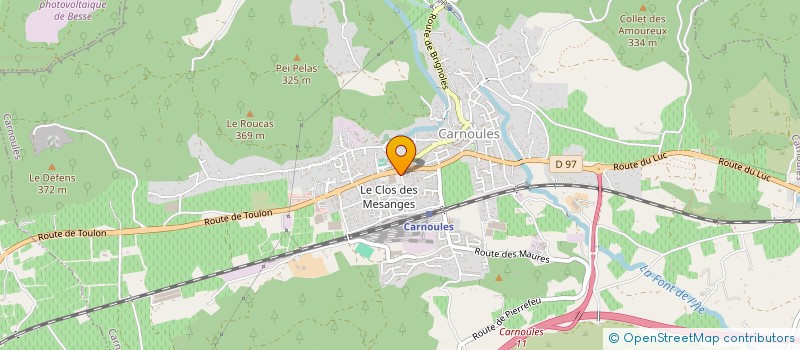 localisation de l'entreprise AC2M MENUISERIE à PIGNANS