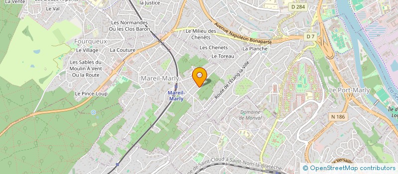 localisation de l'entreprise AC2M PERFORMANCE  MAREIL-MARLY