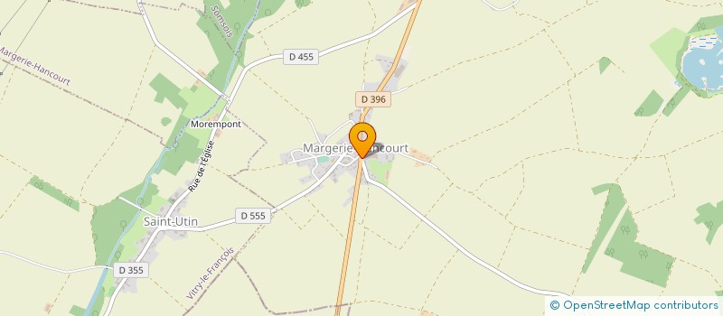 localisation de l'entreprise AC2MF CAZE POMME D'OR  MARGERIE-HANCOURT