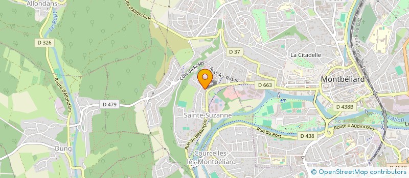 localisation de l'entreprise AC2O  SAINTE-SUZANNE