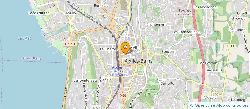 localisation de l'entreprise AC2PE  CHAMBERY