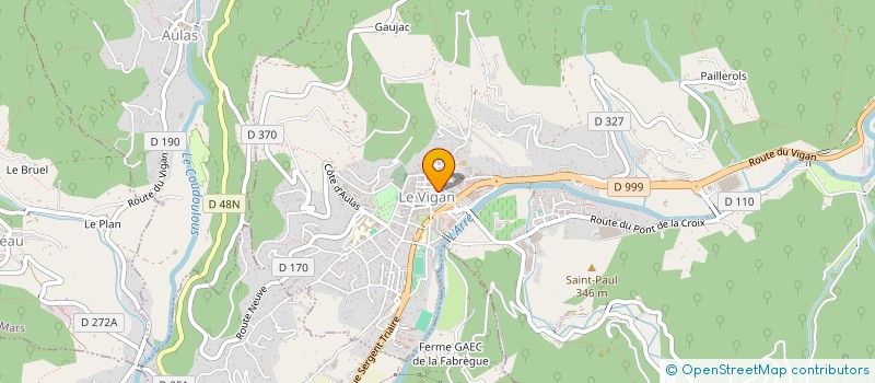 localisation de l'entreprise AC2R  LE VIGAN