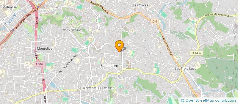 localisation de l'entreprise AC2S à MARSEILLE