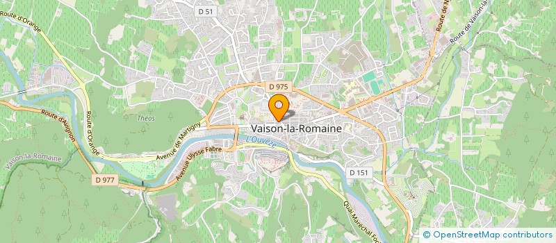 localisation de l'entreprise AC2W  VAISON-LA-ROMAINE