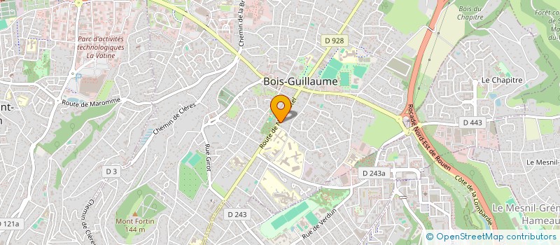 localisation de l'entreprise AC3 INVEST à BOIS-GUILLAUME