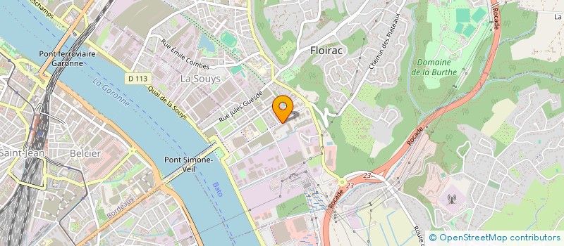 localisation de l'entreprise AC33 à FLOIRAC