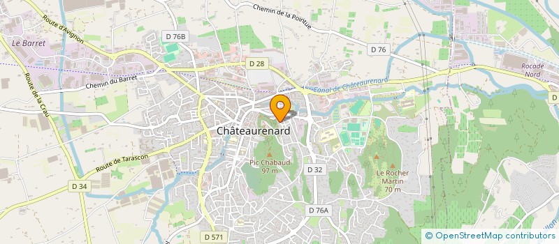 localisation de l'entreprise AC3CO  CHATEAURENARD