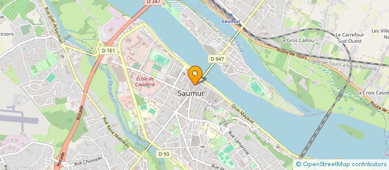 localisation de l'entreprise AC3MY  SAUMUR