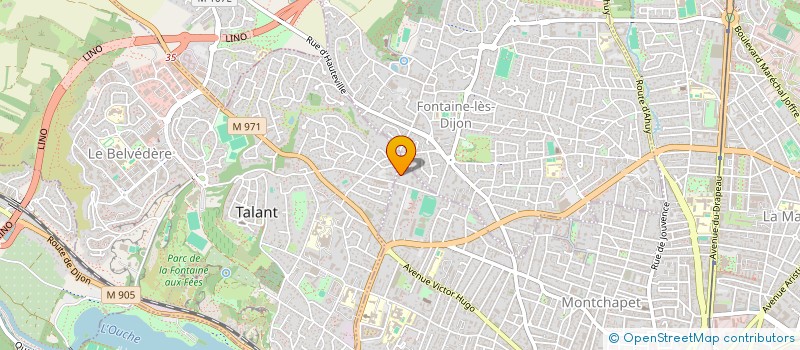 localisation de l'entreprise AC4S à DIJON