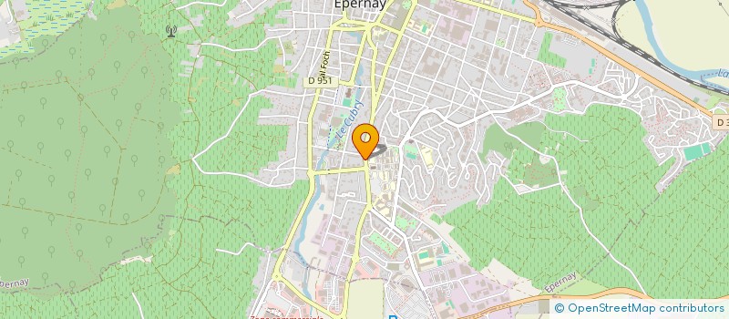localisation de l'entreprise ACA 1 à EPERNAY
