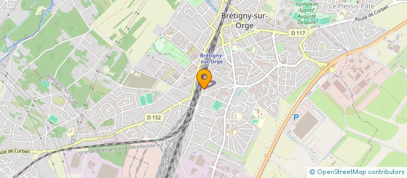 localisation de l'entreprise ACA à BRETIGNY-SUR-ORGE