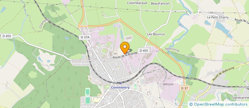 localisation de l'entreprise ACA à MALICORNE