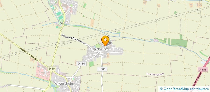 localisation de l'entreprise ACA  SCHARRACHBERGHEIM-IRMSTETT