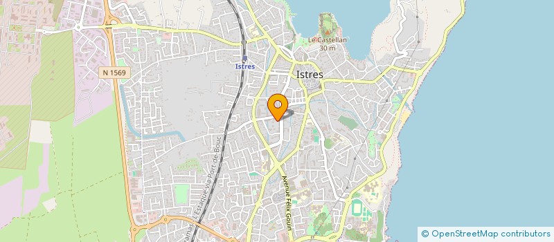 localisation de l'entreprise ACA CONCEPT 13 à ISTRES