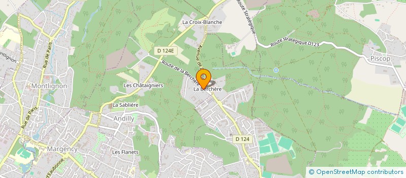 localisation de l'entreprise ACA CONSTRUCTION à ANDILLY