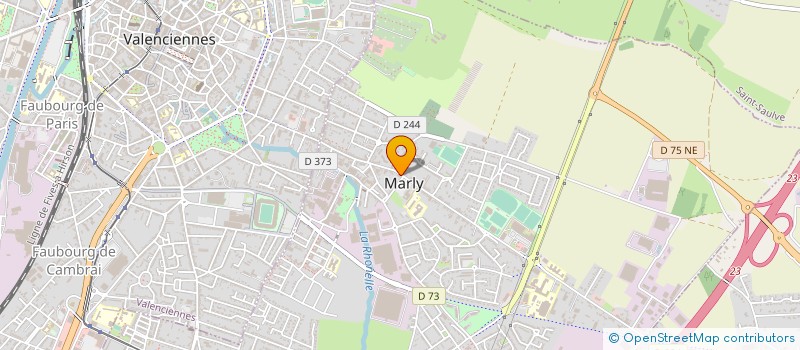 localisation de l'entreprise ACA CONSTRUCTION  QUIEVRECHAIN