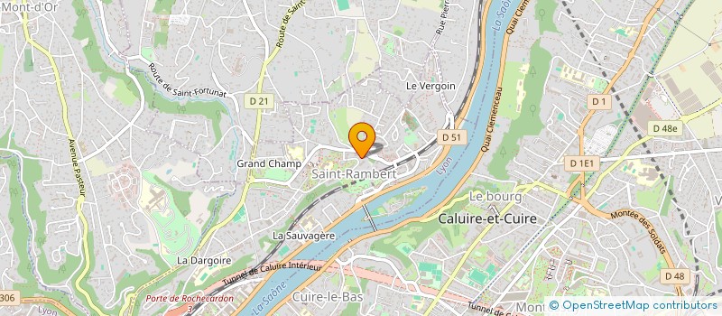 localisation de l'entreprise ACA CUISINE à LYON