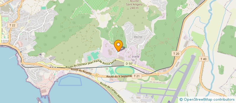 localisation de l'entreprise ACA DOJO RIVE SUD  AJACCIO