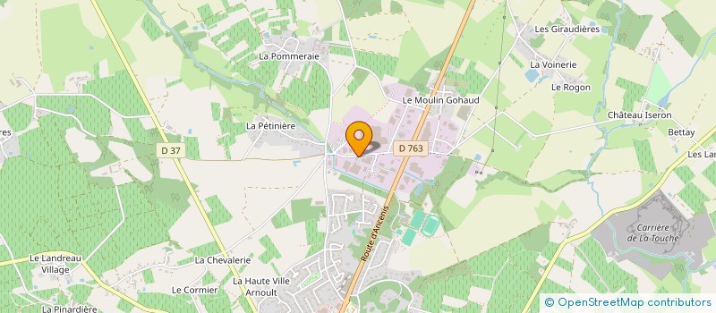 localisation de l'entreprise ACA NAUTISME  VALLET