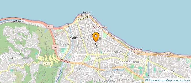 localisation de l'entreprise ACA PATRIMOINE à SAINT-DENIS