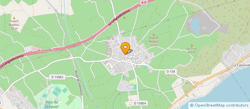 localisation de l'entreprise ACAAOL  LOUPIAN