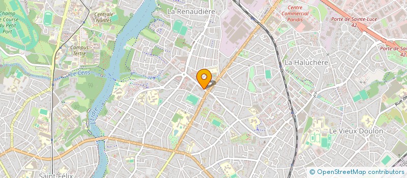 localisation de l'entreprise ACABAMK à NANTES