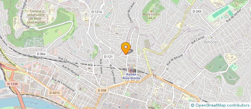 localisation de l'entreprise ACABAS  ROUEN