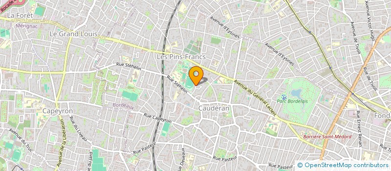 localisation de l'entreprise ACABI  BORDEAUX