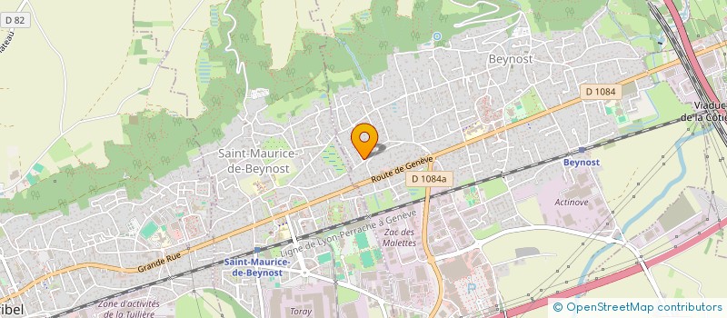 localisation de l'entreprise ACABIT à BEYNOST