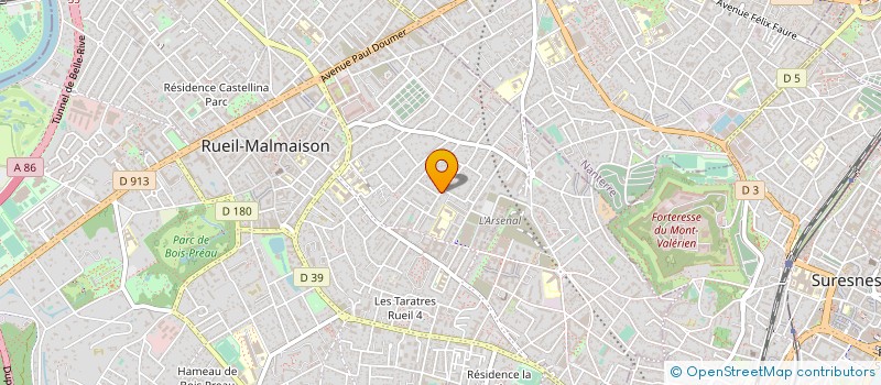localisation de l'entreprise ACABITS à RUEIL-MALMAISON