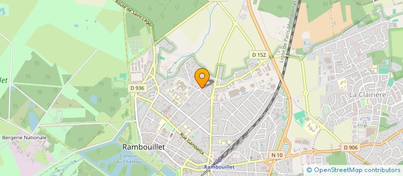 localisation de l'entreprise ACACI TAXI  RAMBOUILLET