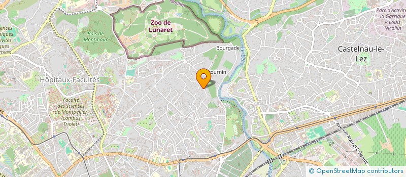 localisation de l'entreprise ACACIA 14 à MONTPELLIER