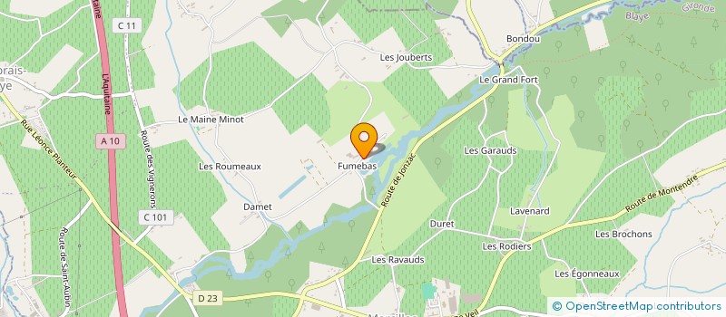 localisation de l'entreprise ACACIA 2020  VAL-DE-LIVENNE